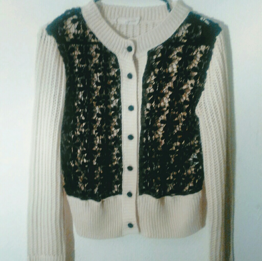 Anthropology cardigan size L